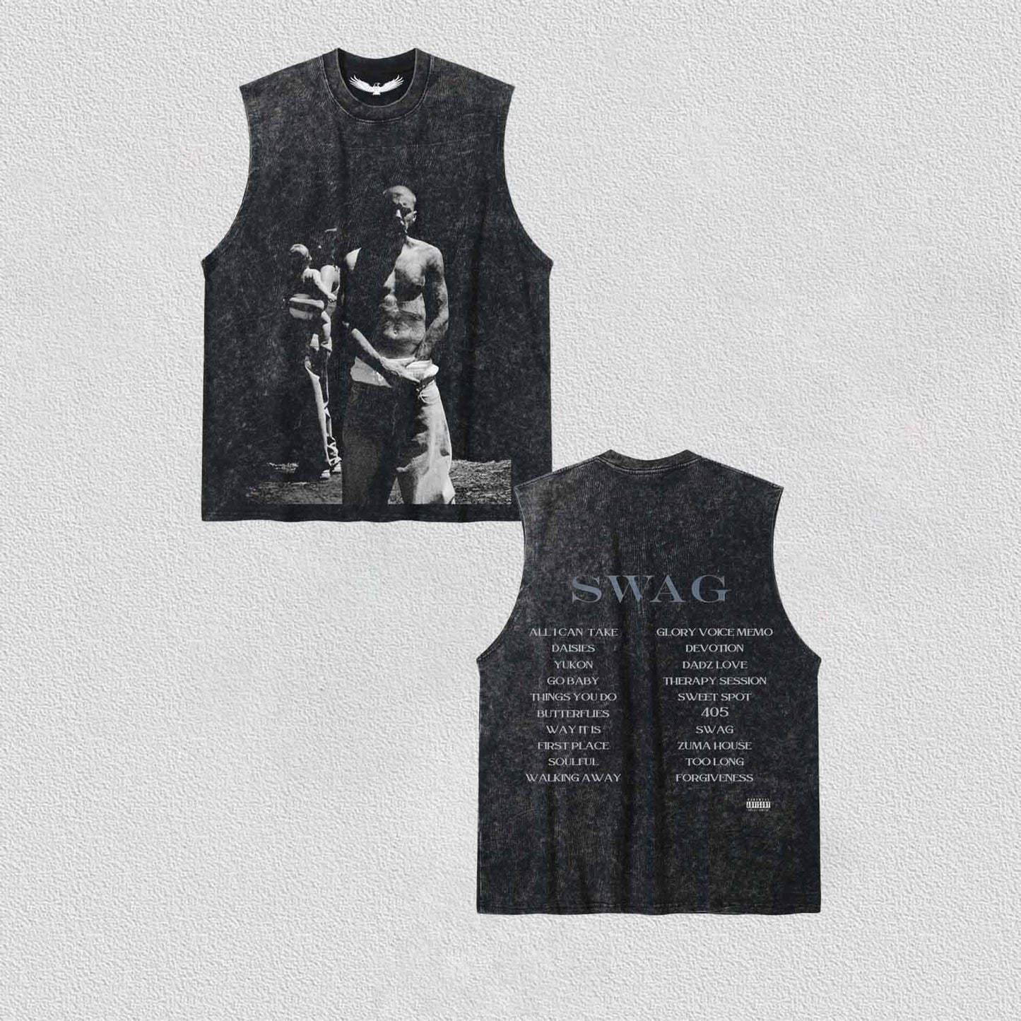 VINTAGE TANK TOP | JUSTIN BIEBER & SWAG