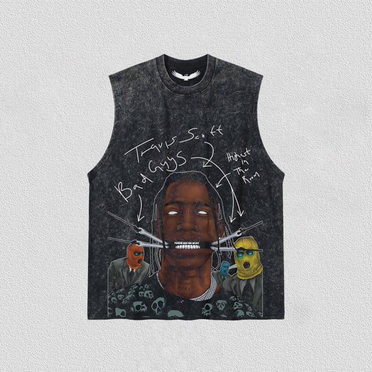 VINTAGE TANK TOP | TRAVIS SCOTT 7.10 V5