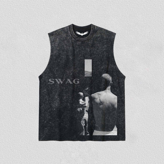 VINTAGE TANK TOP | JUSTIN BIEBER & SWAG V2