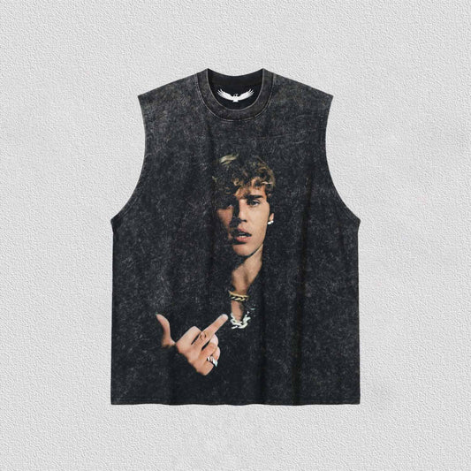 VINTAGE TANK TOP | JUSTIN BIEBER