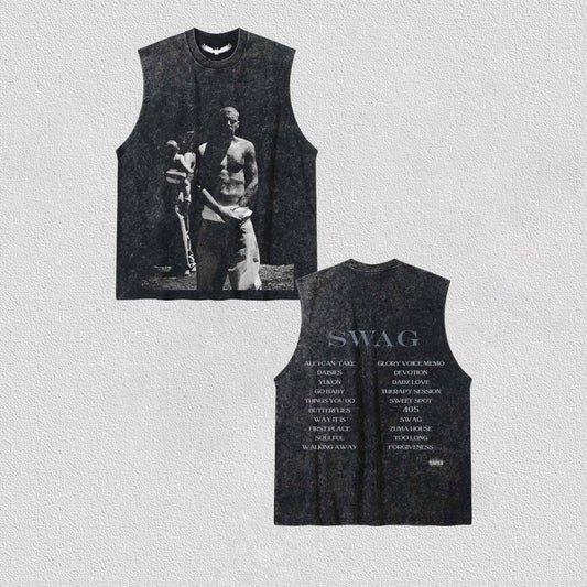 VINTAGE TANK TOP | JUSTIN BIEBER & SWAG