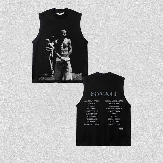 VINTAGE TANK TOP | JUSTIN BIEBER & SWAG