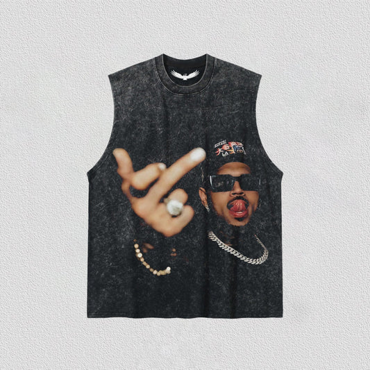 VINTAGE TANK TOP | Chris" Brown 1.0