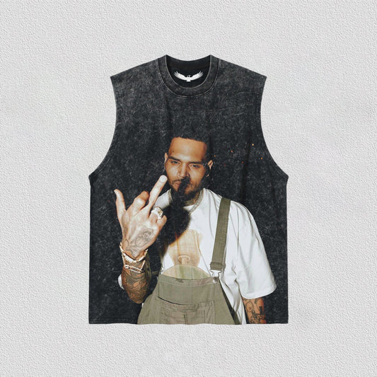 VINTAGE TANK TOP | Chris" Brown 2.0