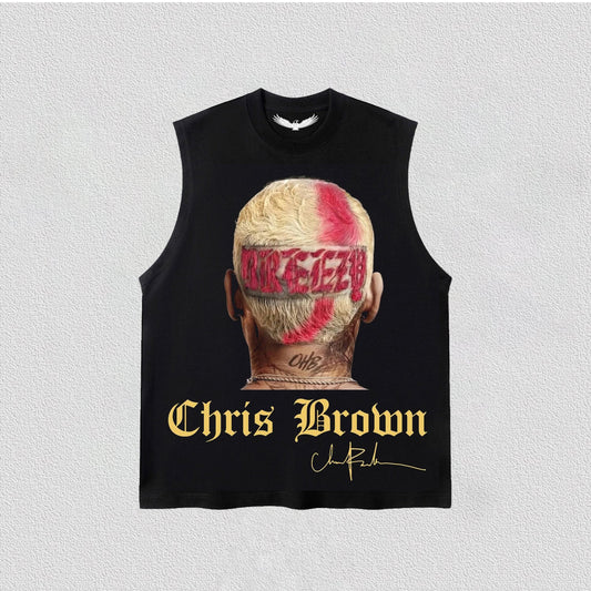 VINTAGE TANK TOP | Chris" Brown 5.0
